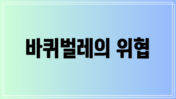 바퀴벌레의 위협