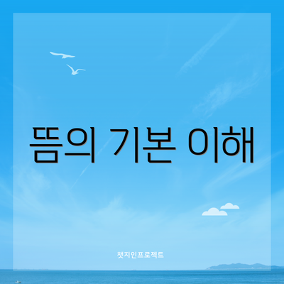 뜸의 기본 이해