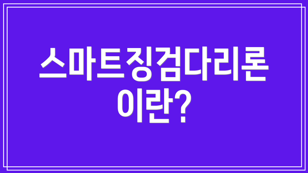 스마트징검다리론이란?