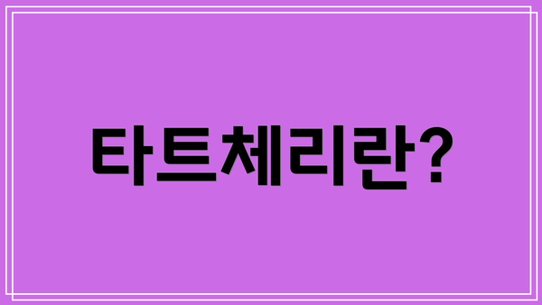 타트체리란?