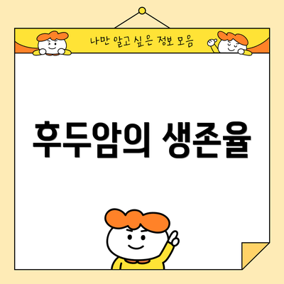 후두암의 생존율