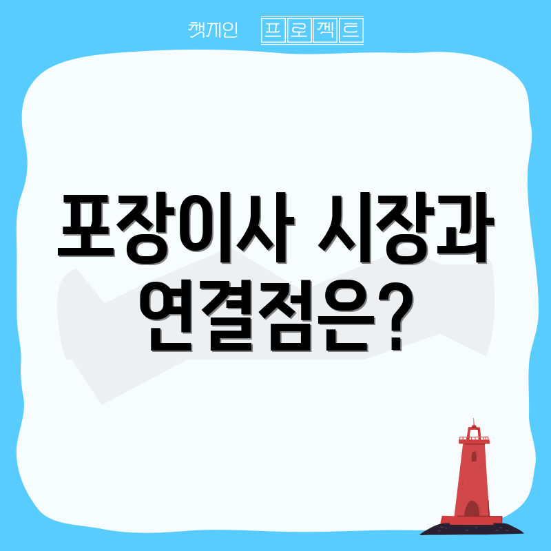 포장이사 시장과 연결점은?