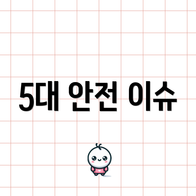 5대 안전 이슈