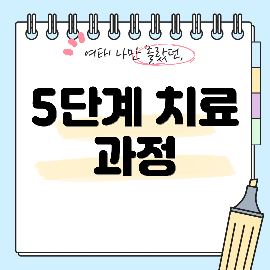 5단계 치료 과정