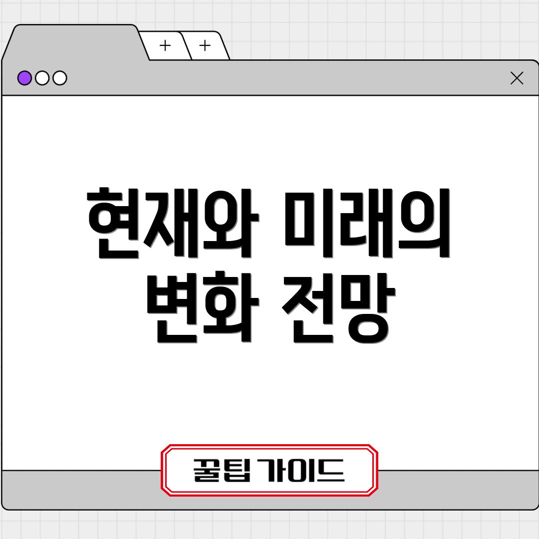 현재와 미래의 변화 전망